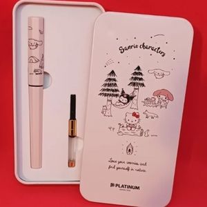 Sanrio Cinnamoroll fountain pen with ink and ink converter NEW